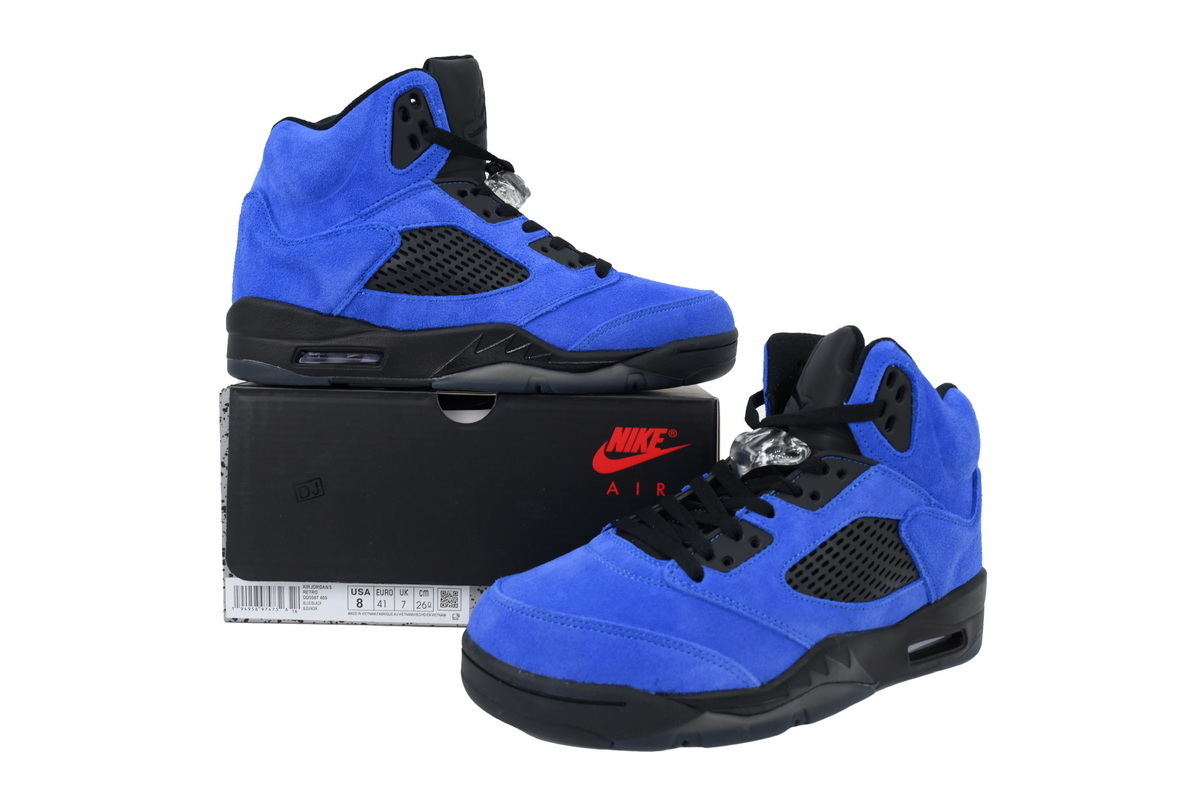 PK God Batch   Air Jordan 5 Retro Blue  DD0587-400 