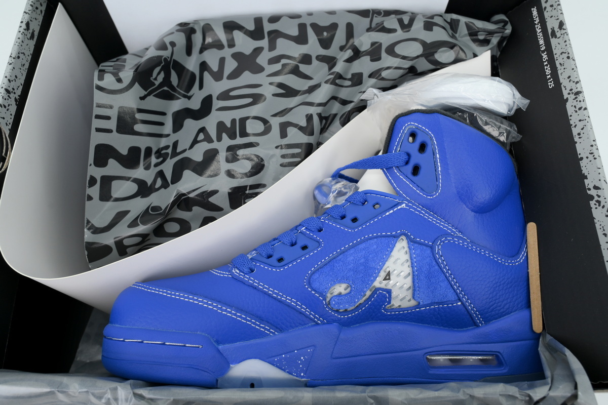 copy of PK God Batch   Air Jordan 5 Retro Blue Union   DV4982-400 