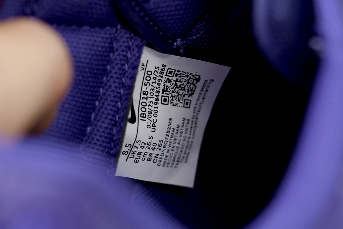 PK God Batch Kobe Bryant x Air Force 1 Low 'Court Purple' IB0018-500