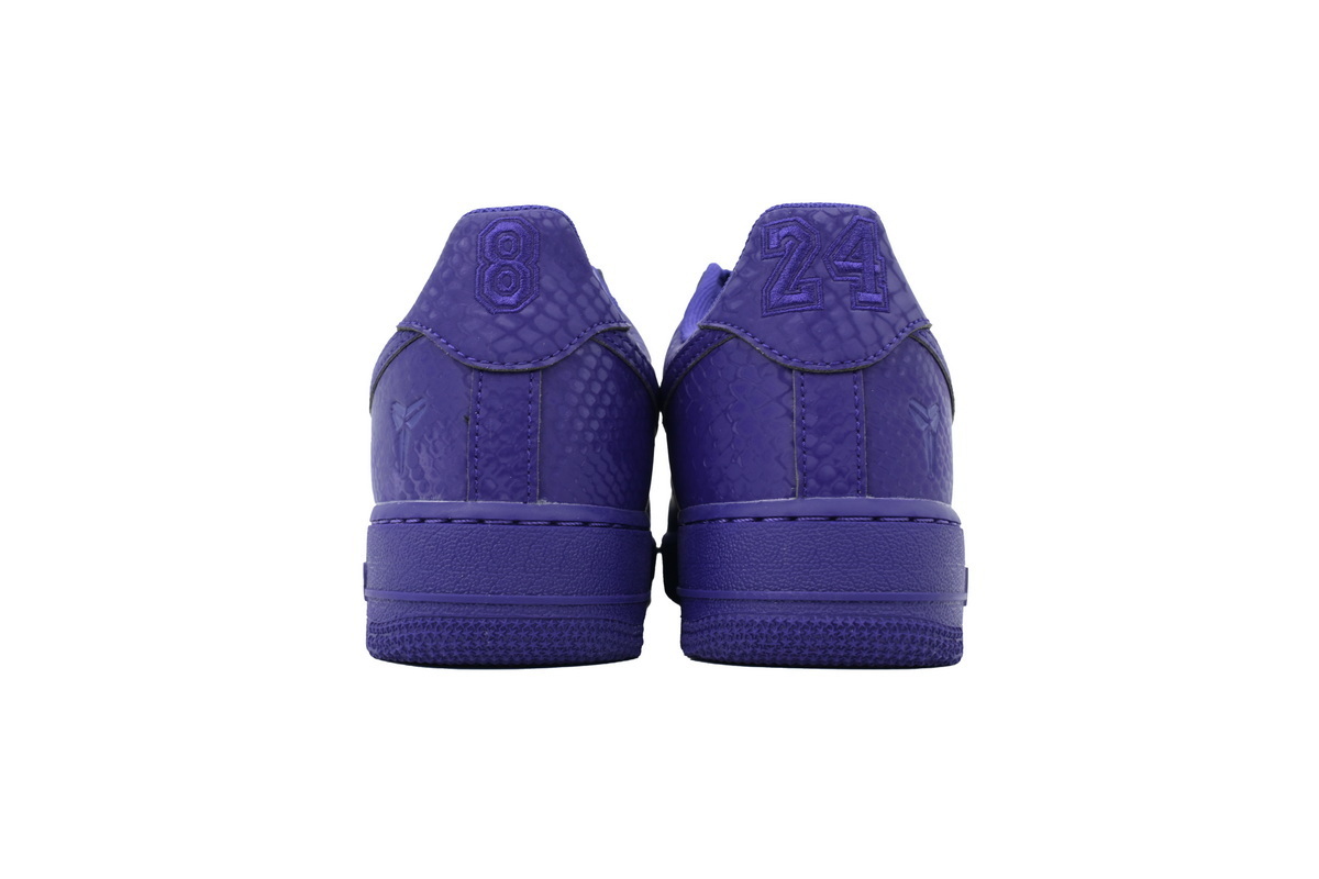 PK God Batch Kobe Bryant x Air Force 1 Low 'Court Purple' IB0018-500