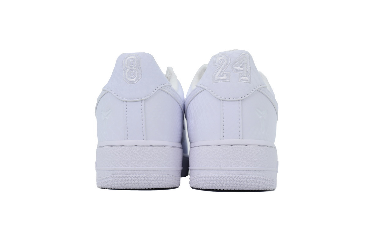 PK God Batch Kobe Bryant x Air Force 1 Low 'Forever White' IB0018-100