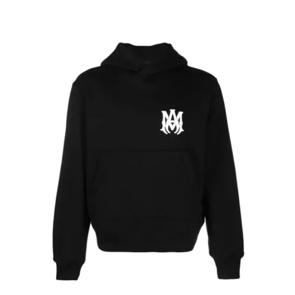 AMIRI M.A. Logo Embroidered Hoodie Black+Ksubi Jeans PK 3011