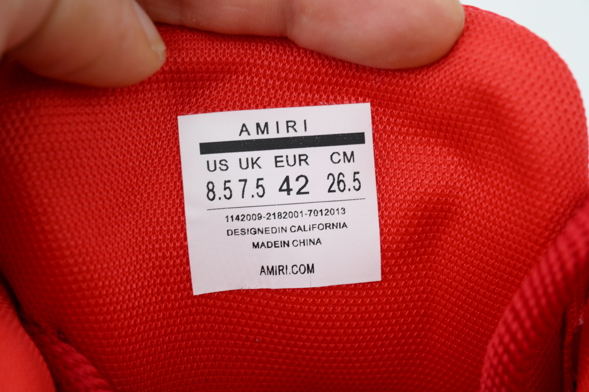  AMIRI Red