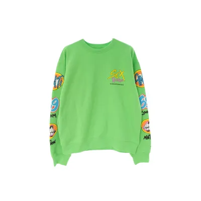Chrome Hearts Matty Boy Sex Records Crewneck Sweatshirt Citrus 01