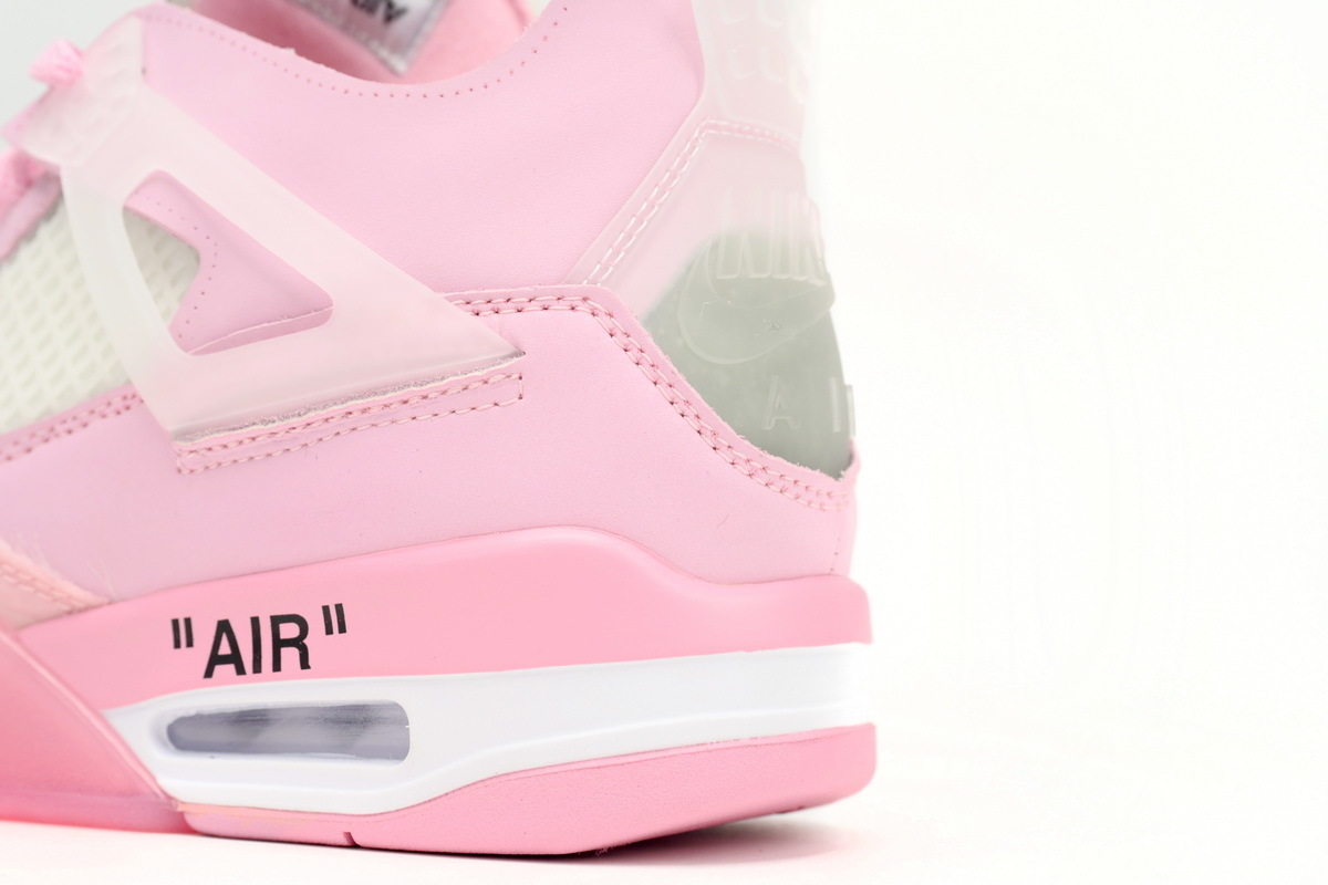 Special offer Batch OFF White x Air Jordan 4 Pink Co Branding CV9388-105
