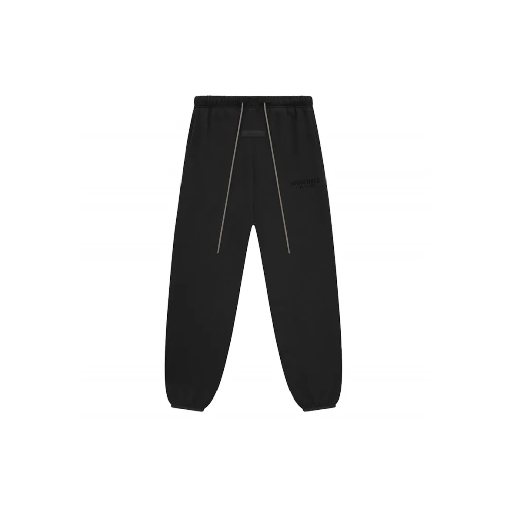 Hellstar Studios Records Tracksuit Black (single hoodie)+Fear of God Essentials Core Collection Sweatpants Black