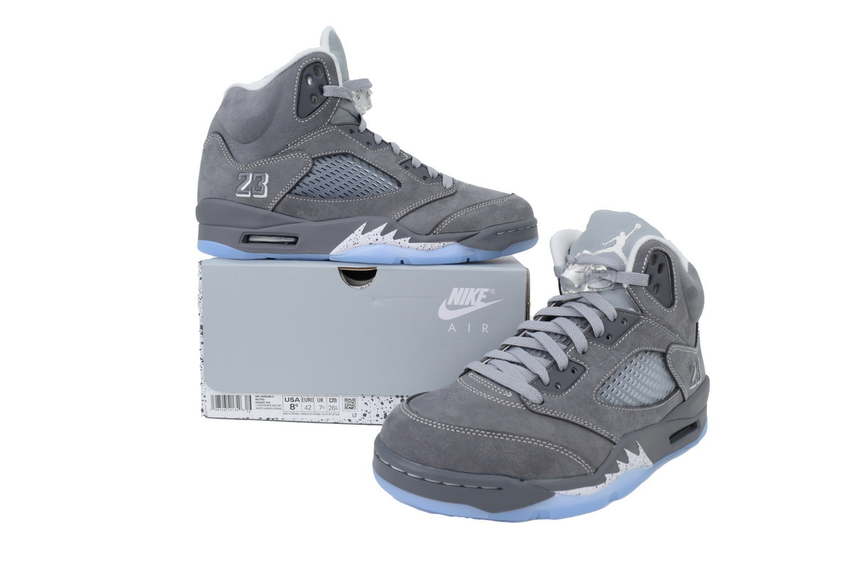 PK God Batch Air Jordan 5 Retro 'Wolf Grey' 2026  DD0587-002