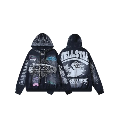 Hellstar Path to Paradise Hoodie Black 01