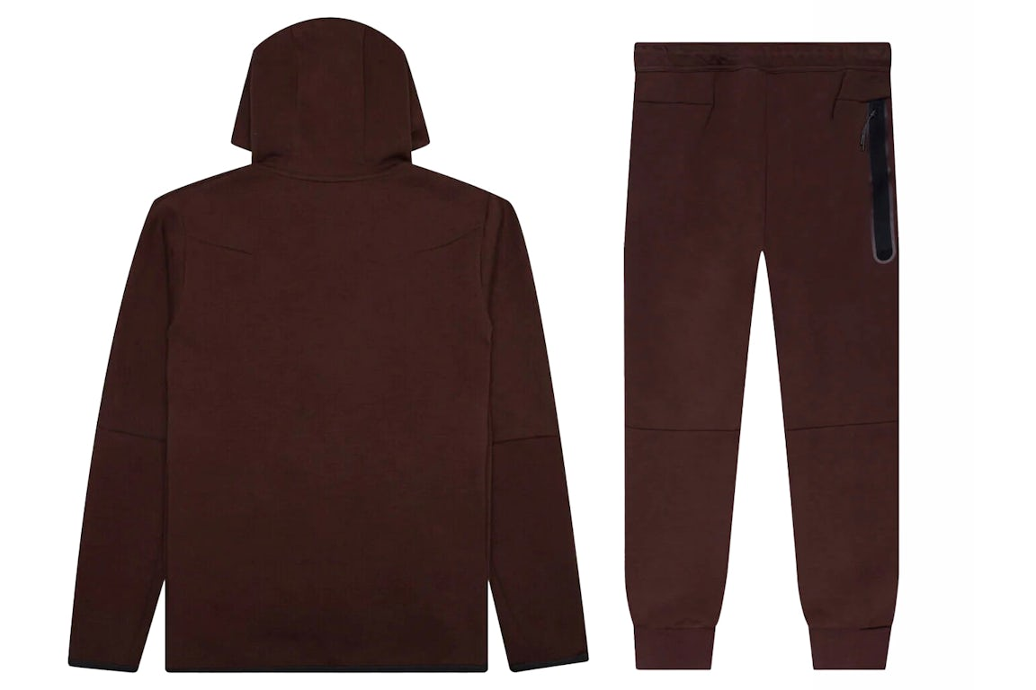 Nike Sportswear Tech Fleece Hoodie & Joggers Set Earth/Black