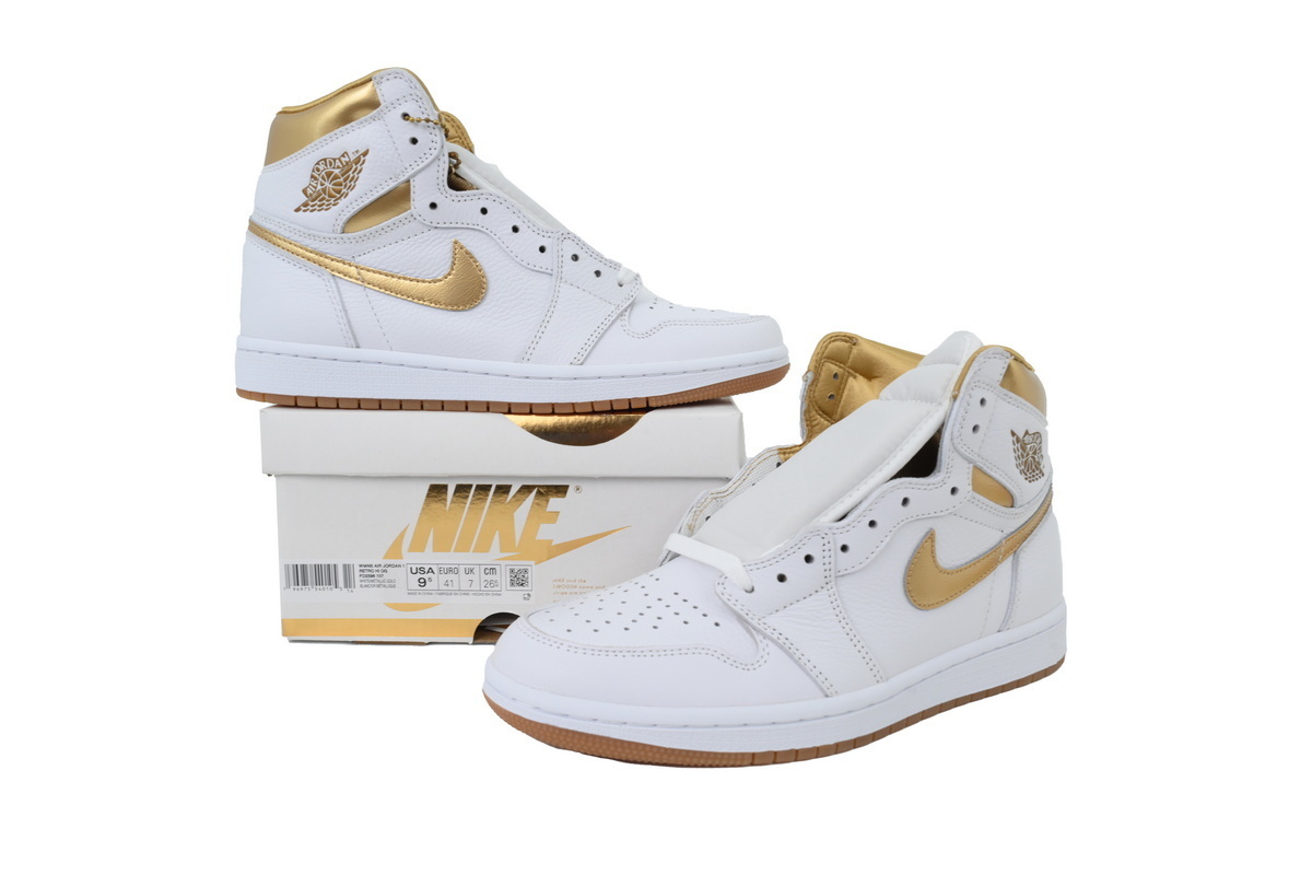 Wmns Air Jordan 1 Retro High OG 'Metallic Gold' FD2596-107 