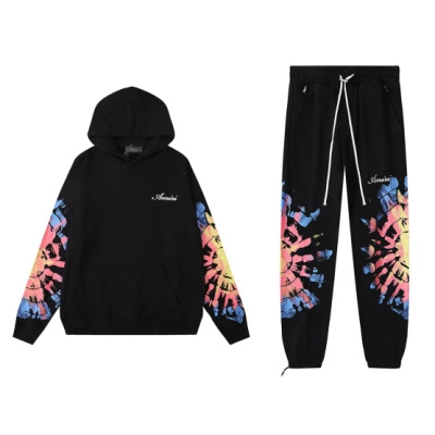 Amiri Tie-Dye Paisley Print Sweatsuit 02