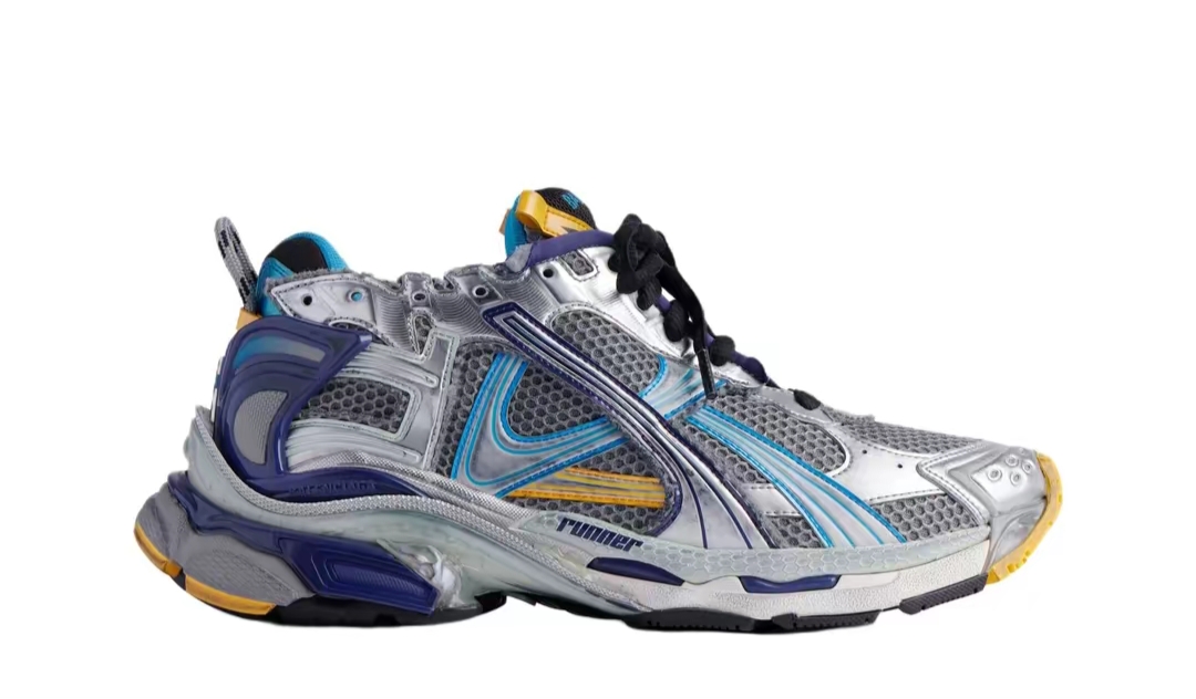 PK God Batch  Balenciaga Runner  Silver Gray  772774 W3RMU 1474