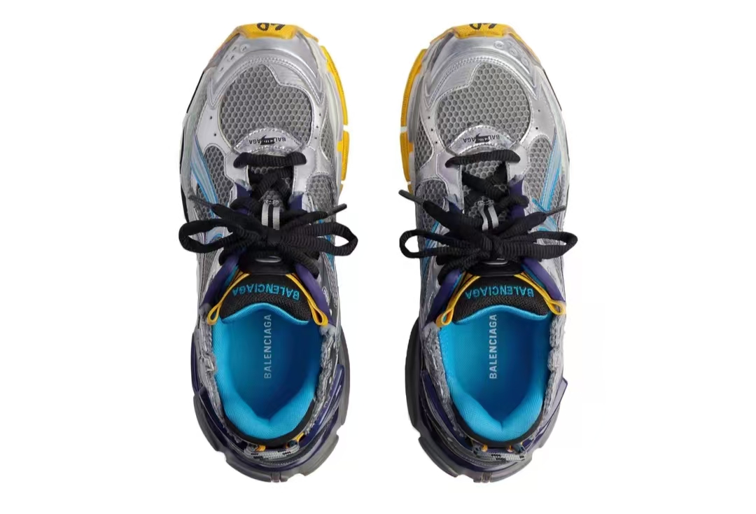 PK God Batch  Balenciaga Runner  Silver Gray  772774 W3RMU 1474