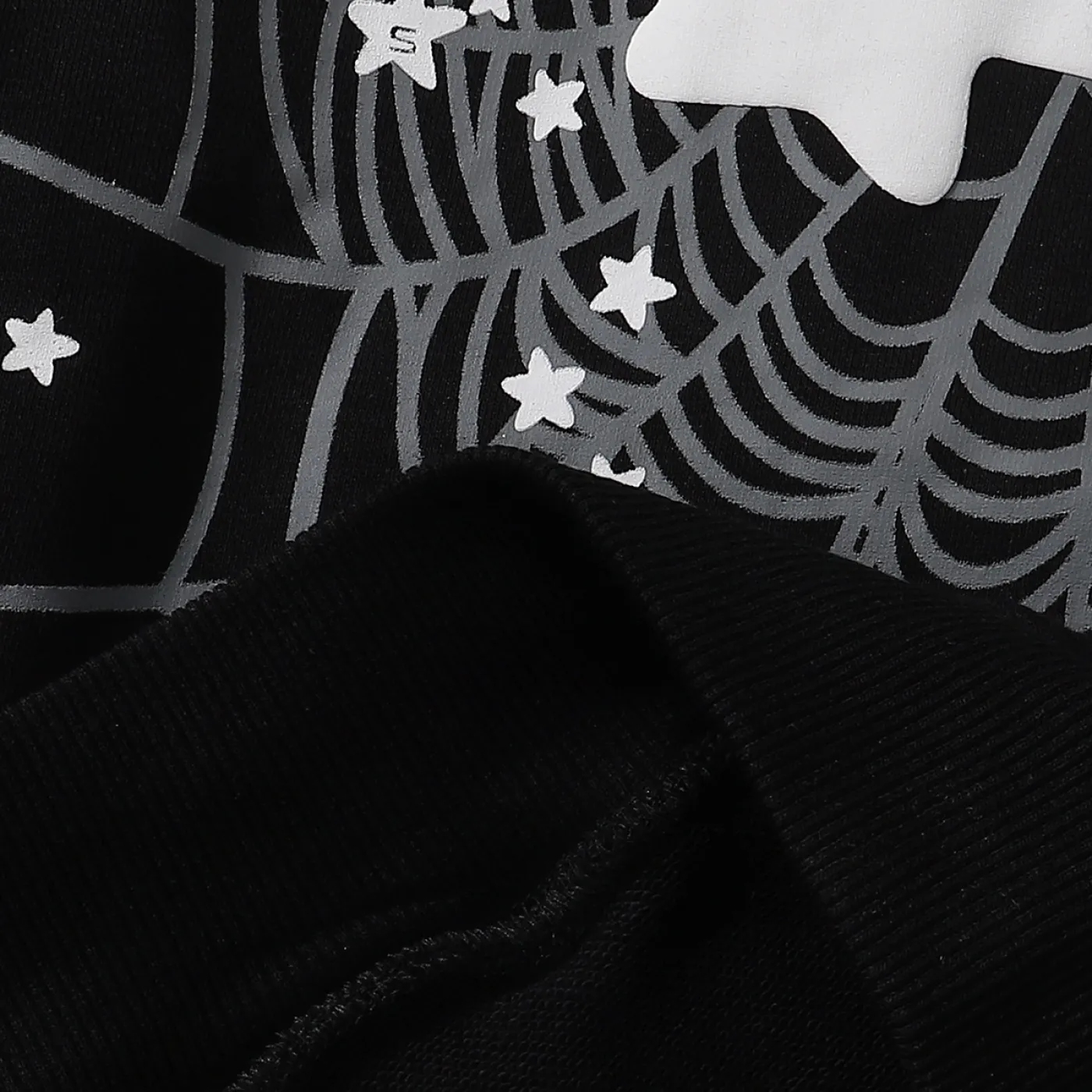 Sp5der Jeffery Hoodie & Sweatpant Set Black