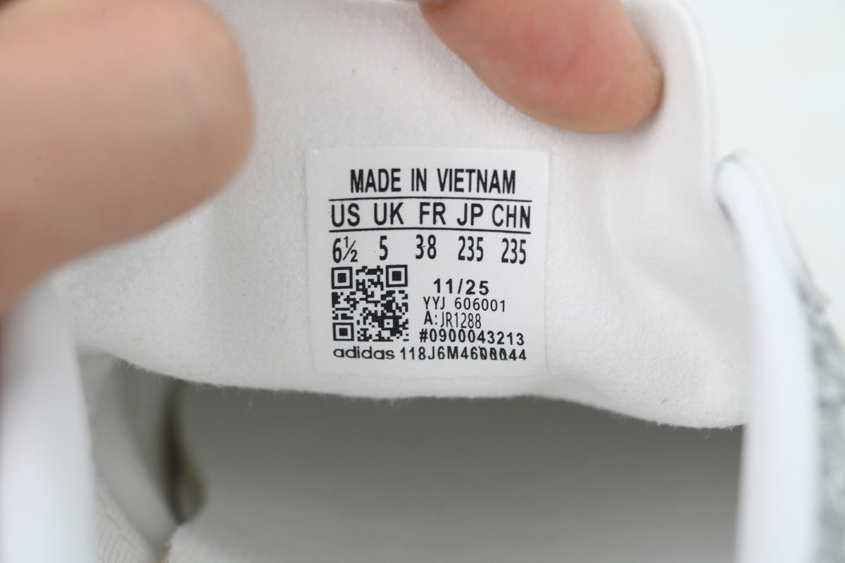  Adidas Samba Silvery White JR288