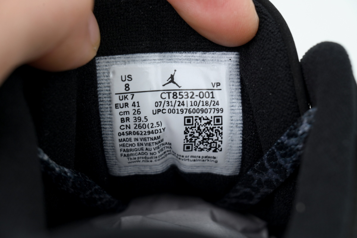 Air Jordan 3 Retro 'Black Cat' CT8532-001 