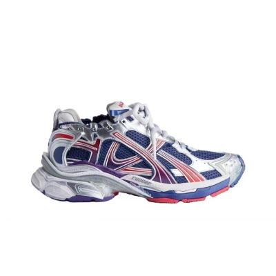 PK God Batch Balenciaga Runner Gradient Navy/red/grey 02