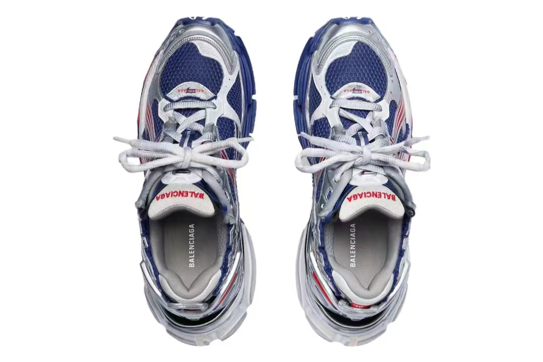 PK God Batch Balenciaga Runner Gradient Navy/red/grey