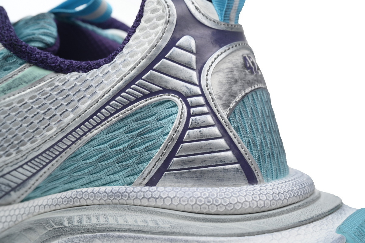  PK God Batch Balenciaga 3XL White Silver Blue 734734 W3XL5 4095