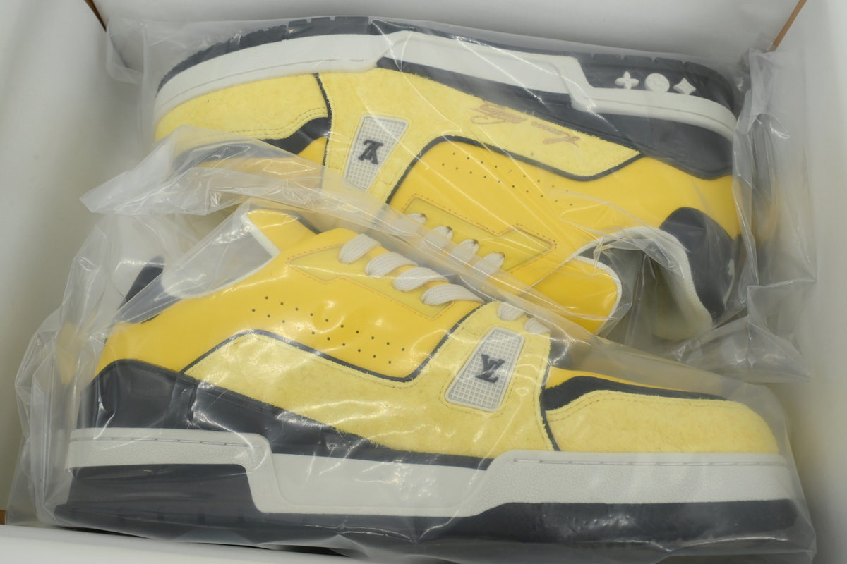 LOUIS VUITTON black and yellow