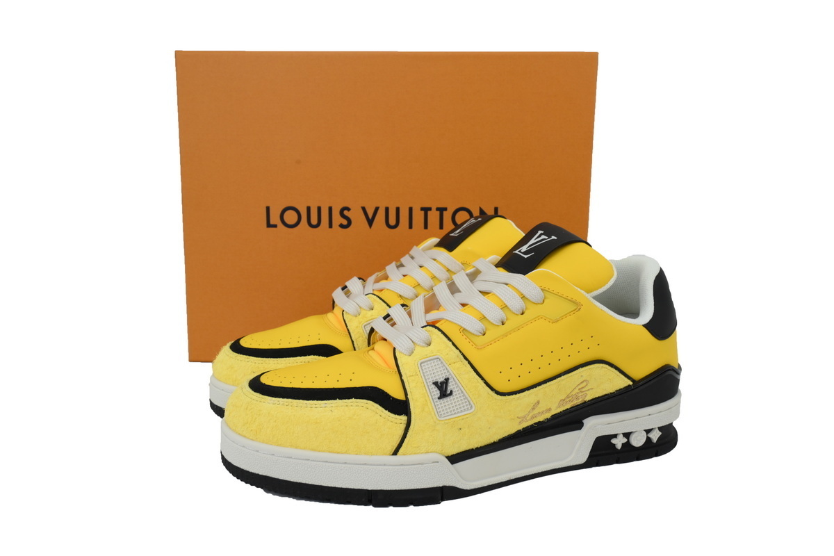 LOUIS VUITTON black and yellow