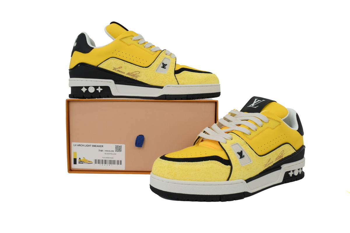 LOUIS VUITTON black and yellow