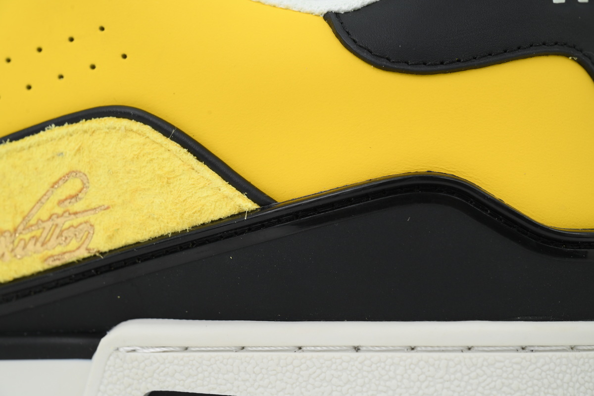 LOUIS VUITTON black and yellow