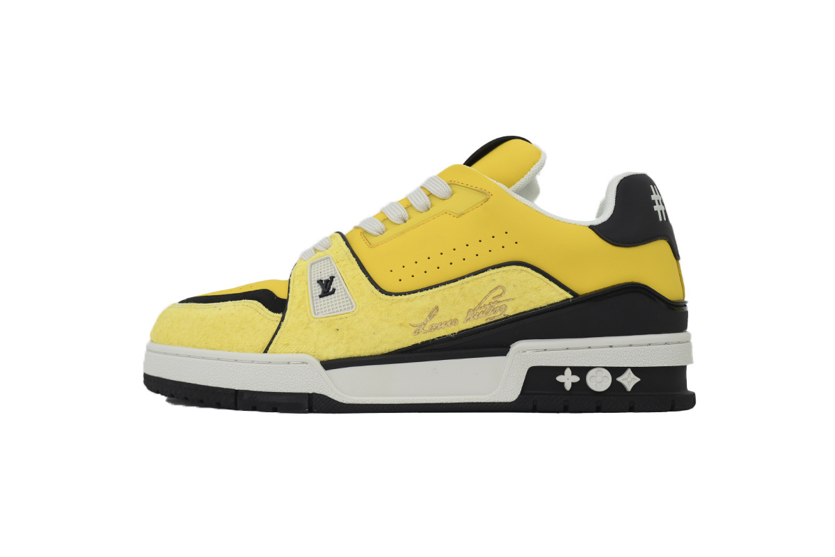 LOUIS VUITTON black and yellow