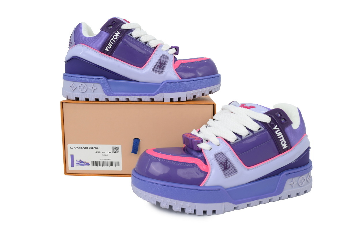 LOUIS VUITTON purple powder