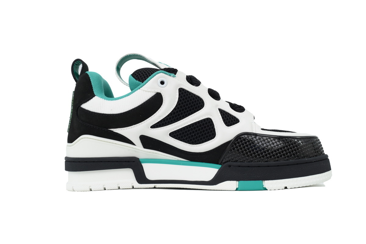 LOUIS VUITTON White and dark green