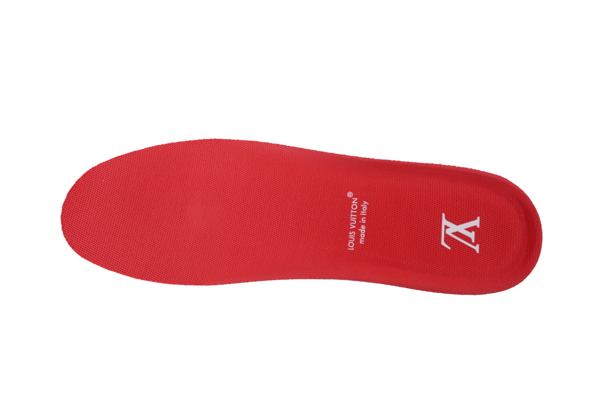 LOUIS VUITTON Black and red plaid