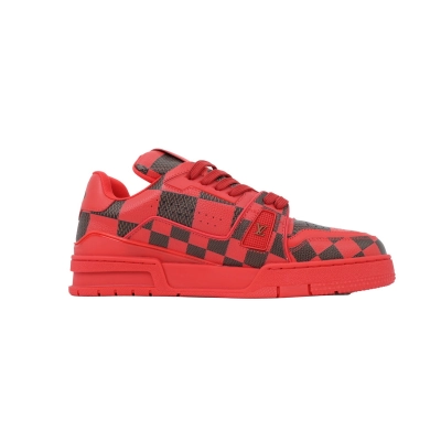 LOUIS VUITTON Black and red plaid 02