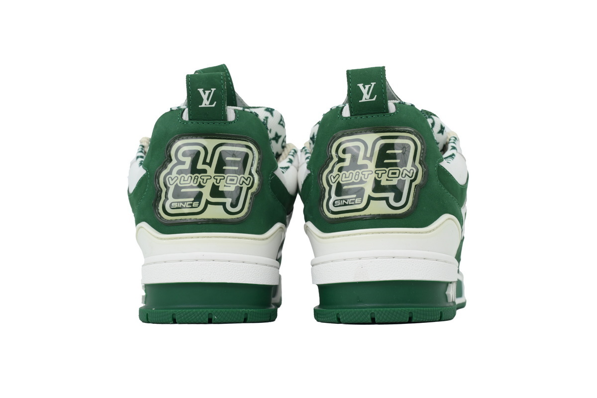 LOUIS VUITTON White and green