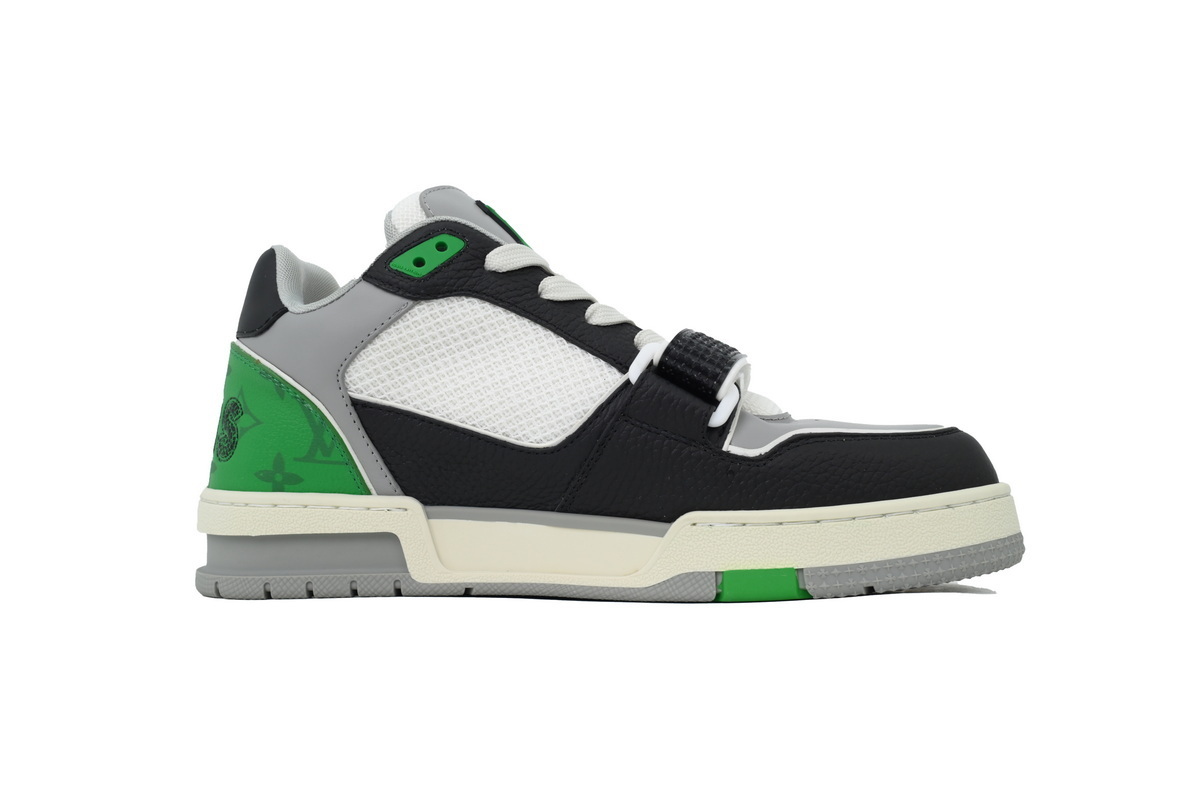 LOUIS VUITTON White  black green