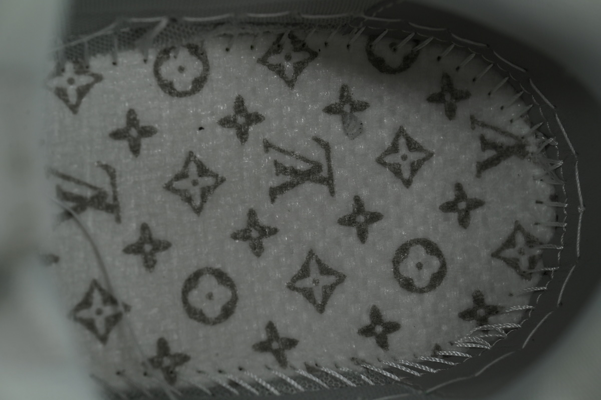 LOUIS VUITTON White  black green