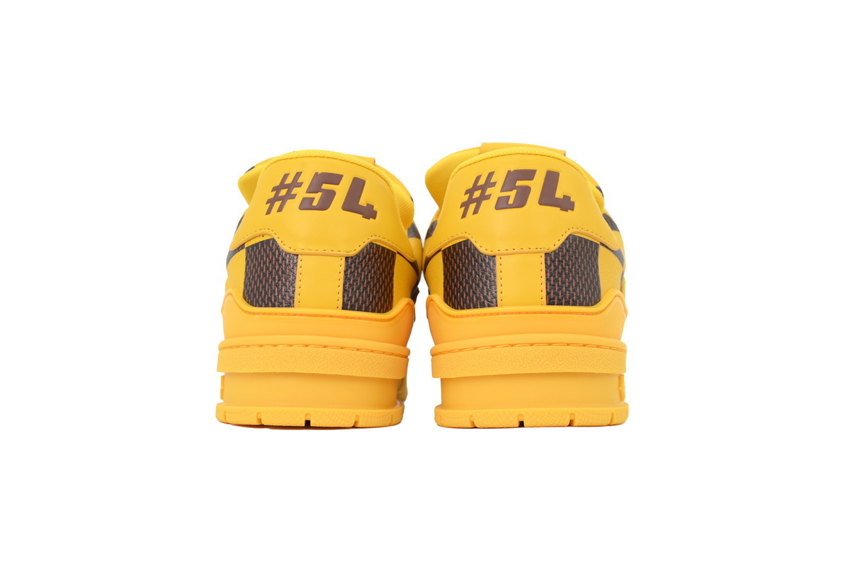 LOUIS VUITTON Black and yellow plaid