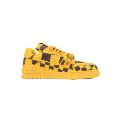 LOUIS VUITTON Black and yellow plaid 02