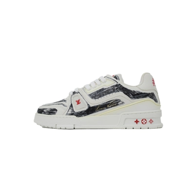 LOUIS VUITTON White/black/red 01