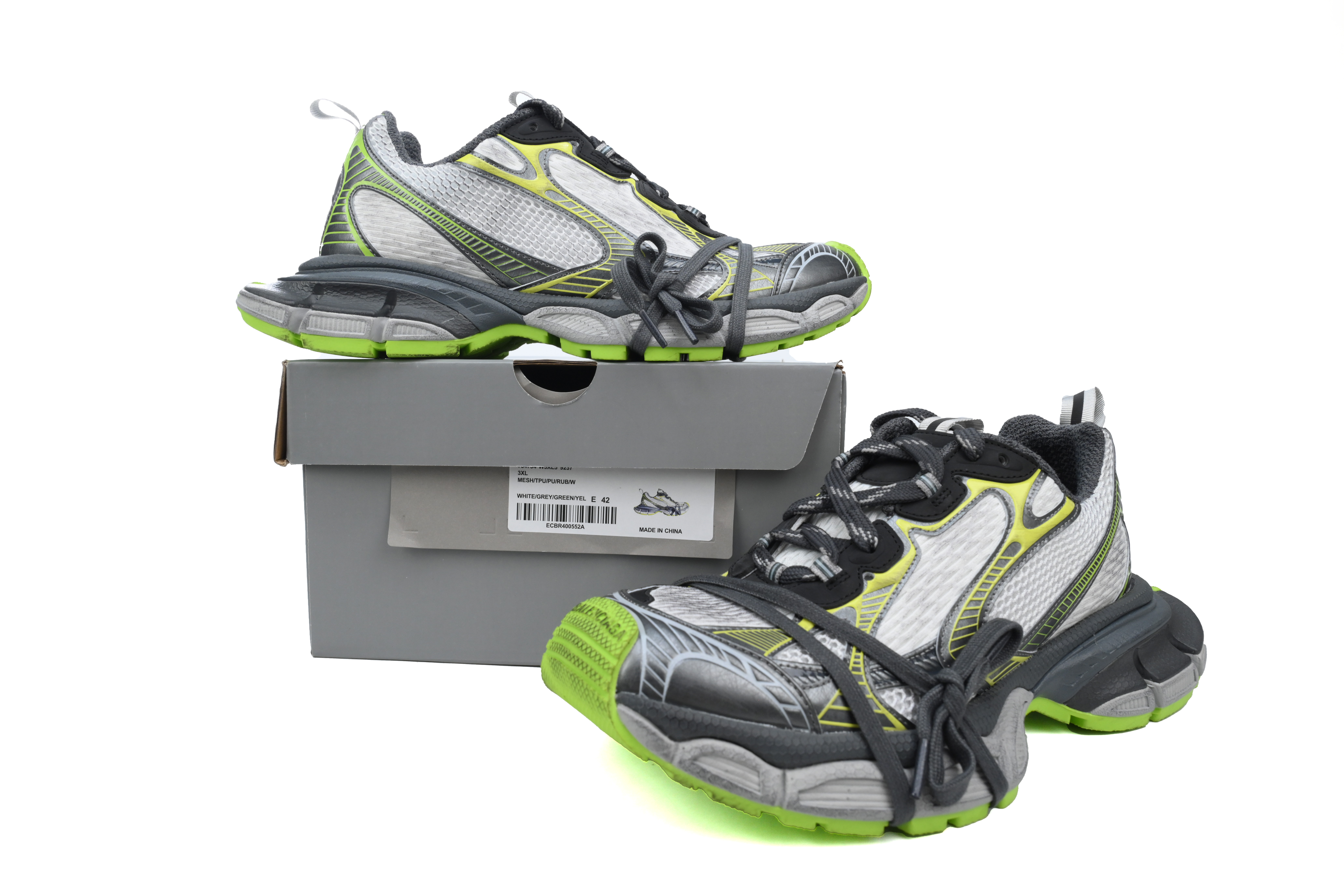 PK God Batch Balenciaga 3XL Grey Green 734734 W3XL5 9237