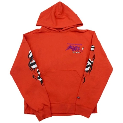Chrome Hearts Matty Boy Sadistic Lipstick Hoodie 'Red/Orange' 01