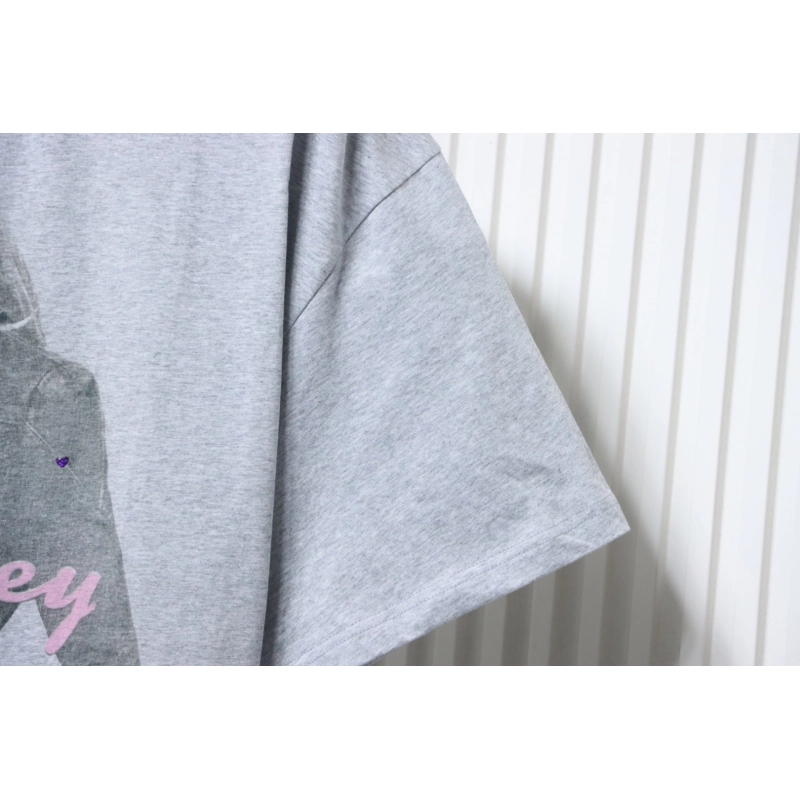 Balenciaga Music Britney Spears Series T-shirt Light Grey & Pink