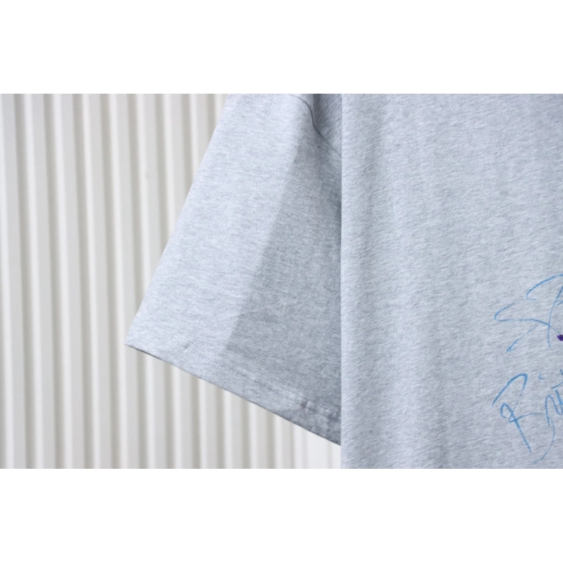 Balenciaga Music Britney Spears Series T-shirt Light Grey & Pink