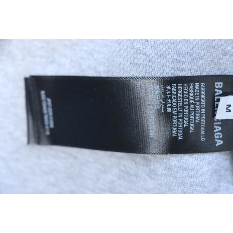 Balenciaga Music Britney Spears Series T-shirt Light Grey & Pink