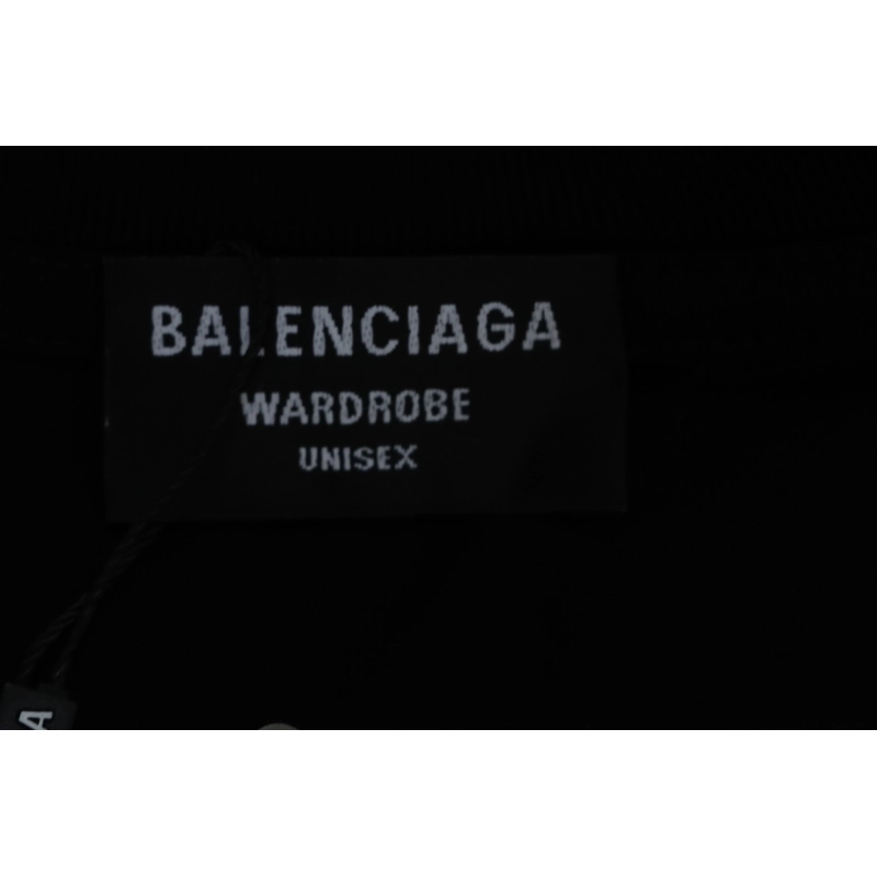 Balenciaga Night Scene Print T-shirt Black