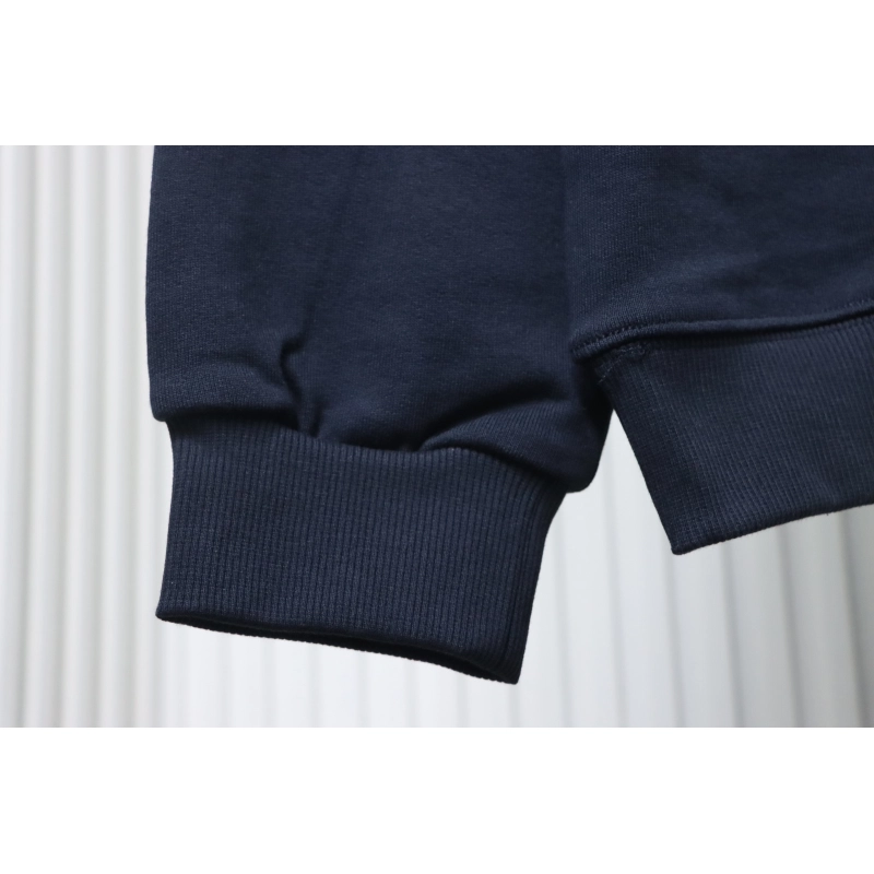 copy of Gucci Hand-painted Letter Crewneck Sweatshirt Washed Black