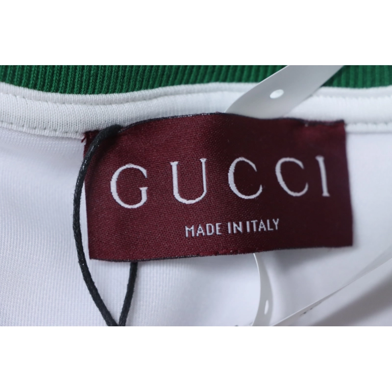 Gucci Cotton Piquet Sweatshirt With Web