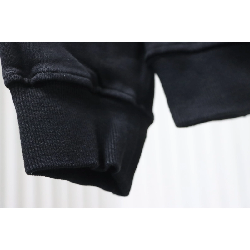 Gucci Hand-painted Letter Crewneck Sweatshirt Washed Black