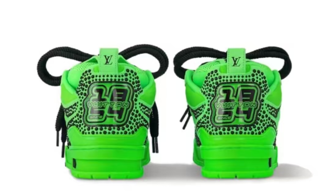 PK God Batch Louis Vuitton Skate Green and Black