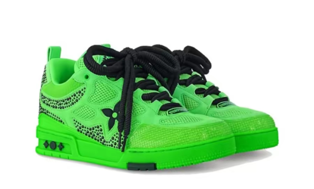 PK God Batch Louis Vuitton Skate Green and Black