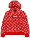 Louis Vuitton x Supreme Box Logo Hooded Sweatshirt 'Red'